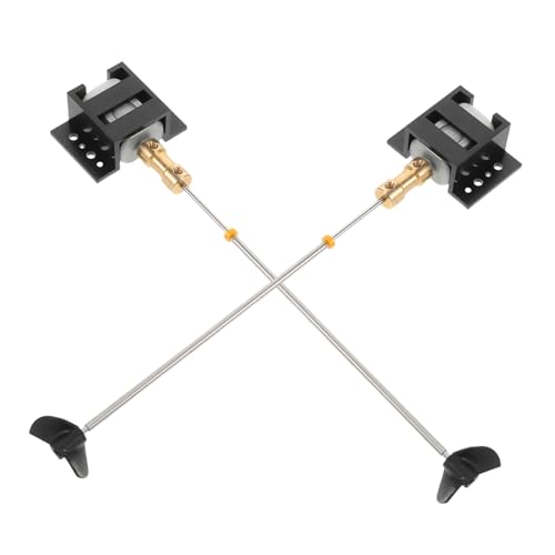 TOBBOMEY 1 Satz DIY Boot Motor Kit für Ferngesteuertes Modellboot mit Doppelten Hochleistungsmotoren für Teich und Flüsse Fördert Kreativität und Technische Fähigkeiten von TOBBOMEY