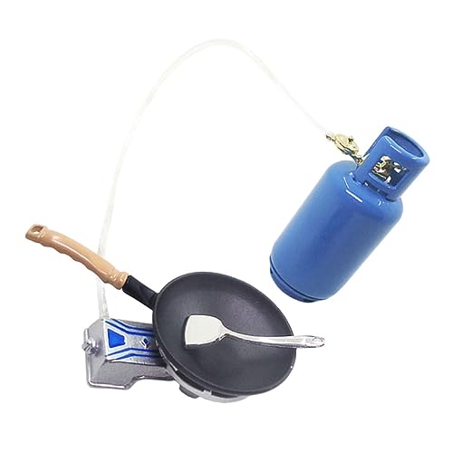 TOBBOMEY 1 Satz Gasflasche Pfanne Spatel Realistische Mini Küchenaccessoires für DIY Projekte TOBBOMEY 1 Satz Gasflasche Pfanne Spatel Realistische Mini Küchenaccessoires für DIY Projekte von TOBBOMEY