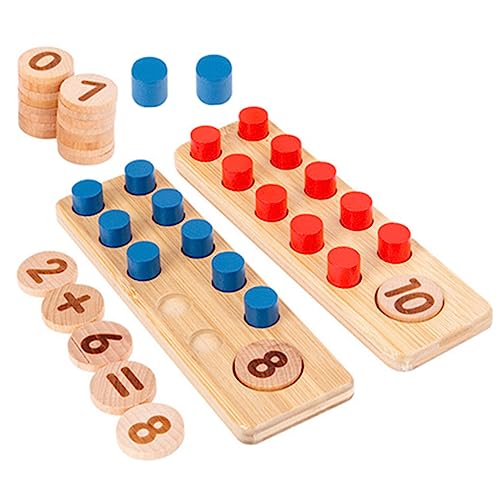 TOBBOMEY 1 Satz Kreatives Lernspielzeug für Holz Mathematikspielzeug zur Zahlenerkennung und Frühen Bildung Fördert Hand Augen Koordination und Kognitive Fähigkeiten für Jungen Jahren TOBBOMEY 1 Satz Kreatives Lernspielzeug für Holz Mathematikspielzeug zur Zahlenerkennung und Frühen Bildung Fördert Hand Augen Koordination und Kognitive Fähigkeiten für Jungen Jahren von TOBBOMEY