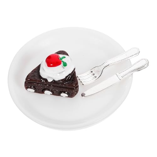 TOBBOMEY 1 Satz Mini-Kuchenteller Harz-Fake-Food-Ornament dekorative Fake-Food-Requisite Lebensmittelmodell Mini Spiel Essen Puppenhaus-Essens-Requisite Mini-Essen Coffee TOBBOMEY 1 Satz Mini-Kuchenteller Harz-Fake-Food-Ornament dekorative Fake-Food-Requisite Lebensmittelmodell Mini Spiel Essen Puppenhaus-Essens-Requisite Mini-Essen Coffee von TOBBOMEY