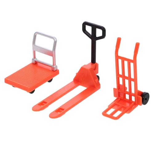 TOBBOMEY 1 Satz Miniaturmodell von Baustellenfahrzeugen mit Handwagen Gabelstapler und Plattformwagen Interaktives für Lehrreiche Konstruktionstools TOBBOMEY 1 Satz Miniaturmodell von Baustellenfahrzeugen mit Handwagen Gabelstapler und Plattformwagen Interaktives für Lehrreiche Konstruktionstools von TOBBOMEY
