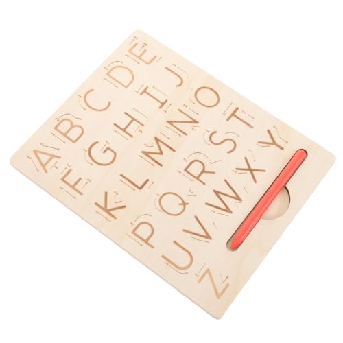 TOBBOMEY 1satz Bildungsspielzeug Holz Schreibtafel Für Buchstaben Und Zahlen Doppelseitige Übungstafel Für Junge Mädchen Montessori Lernspielzeug Konzentration Und Motorik Für TOBBOMEY 1satz Bildungsspielzeug Holz Schreibtafel Für Buchstaben Und Zahlen Doppelseitige Übungstafel Für Junge Mädchen Montessori Lernspielzeug Konzentration Und Motorik Für von TOBBOMEY