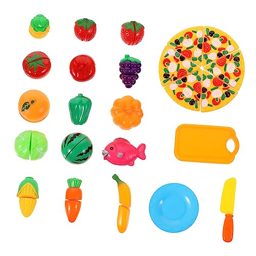 TOBBOMEY 1 Set Kinderfrüchte Und Gemüse Schneiden Spielzeug Pretend Play Küche Lebensmittel Spielzeug TOBBOMEY 1 Set Kinderfrüchte Und Gemüse Schneiden Spielzeug Pretend Play Küche Lebensmittel Spielzeug von TOBBOMEY