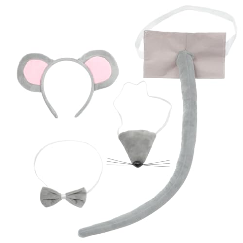 TOBBOMEY 1 Set Kleidungszubehör, Kostüm Set, Stirnbänder Für Frauen, Fliege Und, Party Dekorations Stirnband, Kopfbedeckung, Haar Accessoires Für Party Foto Requisiten von TOBBOMEY