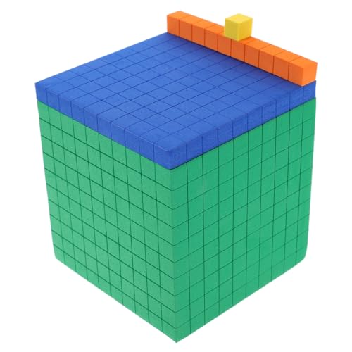 TOBBOMEY 1 Set Mathe Für Die Früherziehung, Mathe Manipulative, Zehnerblöcke, Must Haves Für Das Klassenzimmer, Zahlenblöcke, Schaumstoffblöcke, Zählwürfel, Mathe, Manipulative, TOBBOMEY 1 Set Mathe Für Die Früherziehung, Mathe Manipulative, Zehnerblöcke, Must Haves Für Das Klassenzimmer, Zahlenblöcke, Schaumstoffblöcke, Zählwürfel, Mathe, Manipulative, von TOBBOMEY