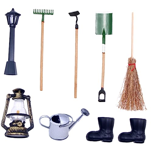 TOBBOMEY 1 Set Mini House Miniatur Gardening Tool Mini House Gartenszenenzubehör Accessoires TOBBOMEY 1 Set Mini House Miniatur Gardening Tool Mini House Gartenszenenzubehör Accessoires von TOBBOMEY
