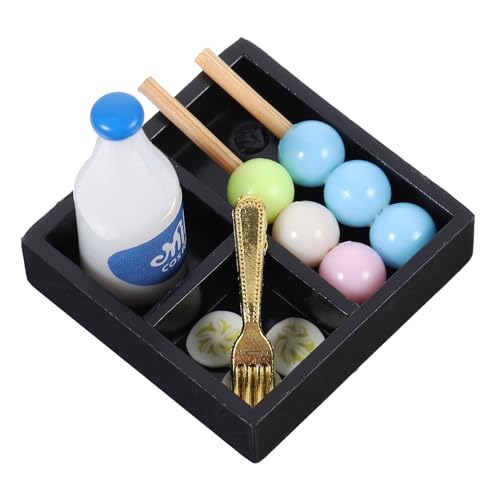 TOBBOMEY 1 Set Miniatur Essen Und Spielzeug, Puppenhaus, Mini Snack, Miniatur Teetasse, Miniatur Küchenzubehör, Mini Hausdekor, Miniatur Ornament, Mini Nachmittagstee Modell, Foto TOBBOMEY 1 Set Miniatur Essen Und Spielzeug, Puppenhaus, Mini Snack, Miniatur Teetasse, Miniatur Küchenzubehör, Mini Hausdekor, Miniatur Ornament, Mini Nachmittagstee Modell, Foto von TOBBOMEY