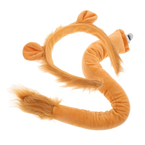 TOBBOMEY 1 Set Party Löwenkostüm Band Tier Cosplay Versorgung Tierohr Haarschmuck Deko Tiere Kostüm Tier Cosplay Kostüm Cosplay Tierohr Löwenschwanz Requisite Löwenzubehör TOBBOMEY 1 Set Party Löwenkostüm Band Tier Cosplay Versorgung Tierohr Haarschmuck Deko Tiere Kostüm Tier Cosplay Kostüm Cosplay Tierohr Löwenschwanz Requisite Löwenzubehör von TOBBOMEY