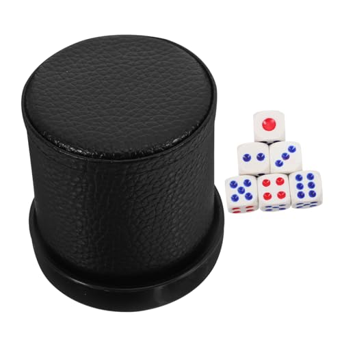 TOBBOMEY 1 Set Partyschale, Würfelbecher, Party Würfelbecher, Ktv Spielbecher, Würfelhalter, Würfeltransportbecher, Würfelzubehör, Party Spiel Requisiten, Bar Requisiten, Würfelbecher, Bar von TOBBOMEY