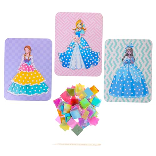 TOBBOMEY 1 Set Spielzeug DIY Handarbeitswerkzeug Handarbeits Handarbeitswerkzeug Für Kinder Nähen Handarbeitswerkzeug DIY Handarbeits Handarbeitswerkzeug DIY Kreuzstichmalerei von TOBBOMEY