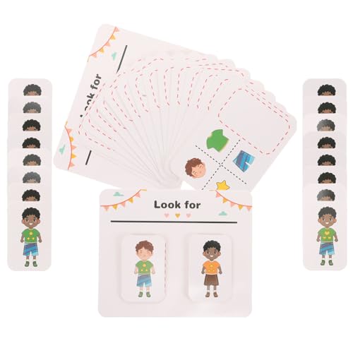 TOBBOMEY 1 Set Vorschul-lernspielzeug, Montessori-Karten, Logisches Denken, Sortierspielzeug, Lernkarten, Spiel Für Kinder, Sensorische Aktivitäten TOBBOMEY 1 Set Vorschul-lernspielzeug, Montessori-Karten, Logisches Denken, Sortierspielzeug, Lernkarten, Spiel Für Kinder, Sensorische Aktivitäten von TOBBOMEY