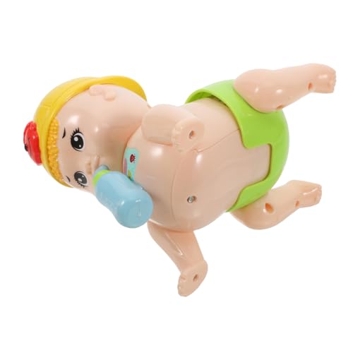TOBBOMEY 1 Stück Krabbelspielzeug für Junge Mädchen Kreatives Elektrisches Krabbelspielzeug ohne Batterie Fördert Krabbeln mit Musik und Attraktiven Lichtern für Kleinkinder Gelb TOBBOMEY 1 Stück Krabbelspielzeug für Junge Mädchen Kreatives Elektrisches Krabbelspielzeug ohne Batterie Fördert Krabbeln mit Musik und Attraktiven Lichtern für Kleinkinder Gelb von TOBBOMEY