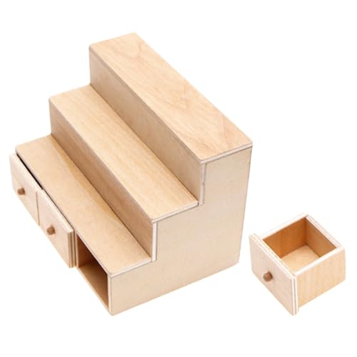 TOBBOMEY 1 Stück Mini House Candy Cabinet Modell Ornament Mini House Tischplatte Dekoration TOBBOMEY 1 Stück Mini House Candy Cabinet Modell Ornament Mini House Tischplatte Dekoration von TOBBOMEY