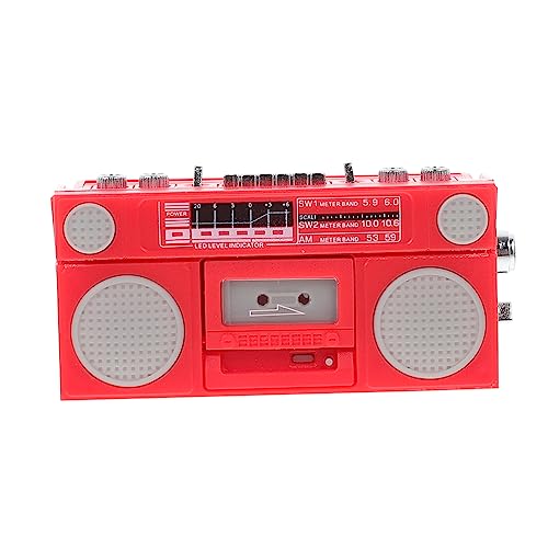 TOBBOMEY 1 Stück Mini -Simulation Retro Recorder Miniaturmöbel Blockflöte Für Kleines Aufnahmegerät Zarter Miniaturblockflöte Mini-Recorder-modellschmuck Rot Abs TOBBOMEY 1 Stück Mini -Simulation Retro Recorder Miniaturmöbel Blockflöte Für Kleines Aufnahmegerät Zarter Miniaturblockflöte Mini-Recorder-modellschmuck Rot Abs von TOBBOMEY