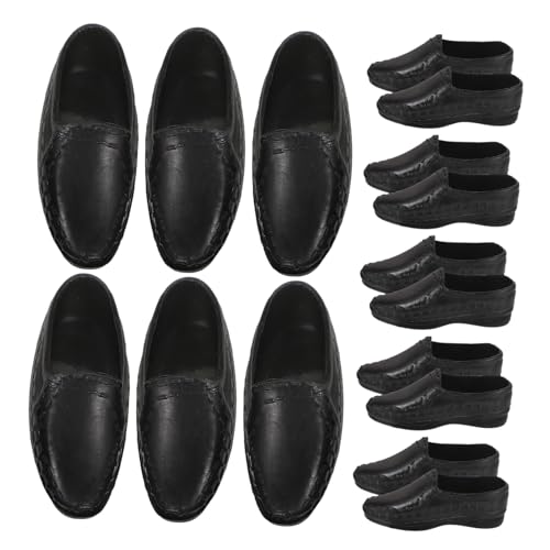 TOBBOMEY 10 Paar Prinzenpuppen Lederschuhe, Puppenschuhe, Dekorative Mini Schuhe, Miniatur Schuhe, Verzierungen, Spielzeug Mini Schuhe, Ornamente, Exquisite Mini Schuhe, Mini Schuhe, TOBBOMEY 10 Paar Prinzenpuppen Lederschuhe, Puppenschuhe, Dekorative Mini Schuhe, Miniatur Schuhe, Verzierungen, Spielzeug Mini Schuhe, Ornamente, Exquisite Mini Schuhe, Mini Schuhe, von TOBBOMEY