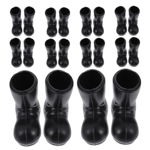 TOBBOMEY 10paare Mini Weihnachtsstiefel Deko Miniatur Santa Boots Für Puppenhaus Weihnachtsornamente Für Kinderzimmer Kreative Bastelprojekte TOBBOMEY 10paare Mini Weihnachtsstiefel Deko Miniatur Santa Boots Für Puppenhaus Weihnachtsornamente Für Kinderzimmer Kreative Bastelprojekte von TOBBOMEY