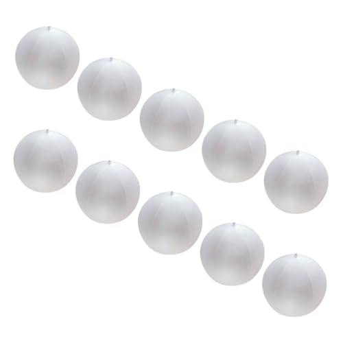TOBBOMEY 10 Stück Aufblasbarer Kinderspielzeug Bälle Für Outdoor Wasserbälle Interessantes Kinderspielzeug Partydekorationen Strandspielzeug Aufblasbarer Volleyball von TOBBOMEY