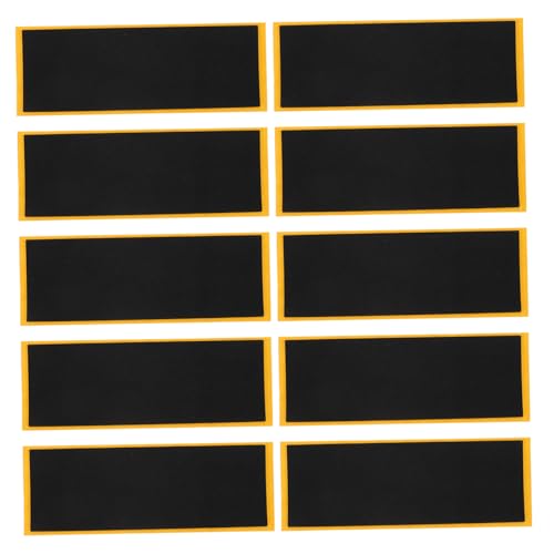 TOBBOMEY 10 Stück Finger Skateboard Anti rutsch Sticker Zubehör aus Kunststoff und Schwamm für Verbesserten Halt und Dämpfung Praktische Ersatzaufkleber für Mini Skateboards von TOBBOMEY