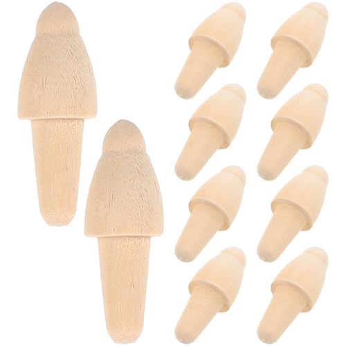 TOBBOMEY 10stücke Holz Gyroskop Achsen Zubehör Für Traditionelle Kreisel Teile Stabil Und Sicher Für Stundenlangen Spielspaß Holzmaterial Für Kreative Spiele TOBBOMEY 10stücke Holz Gyroskop Achsen Zubehör Für Traditionelle Kreisel Teile Stabil Und Sicher Für Stundenlangen Spielspaß Holzmaterial Für Kreative Spiele von TOBBOMEY