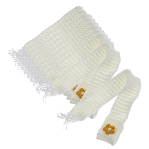 TOBBOMEY 10 Stück Kleiner Schal, Austauschbarer Puppenschal, Kawaii Puppenschal, Weinflaschenschal, Dekorativer Minischal, Puppenzubehör, Schöner Minischal, DIY Puppenschal, Mini TOBBOMEY 10 Stück Kleiner Schal, Austauschbarer Puppenschal, Kawaii Puppenschal, Weinflaschenschal, Dekorativer Minischal, Puppenzubehör, Schöner Minischal, DIY Puppenschal, Mini von TOBBOMEY