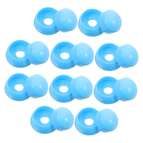 TOBBOMEY 10 Stück Kunststoff Mutter Abdeckungen Schutzkappen für Schraubbolzen an Spielgeräte für Sichere Spielbereiche TOBBOMEY 10 Stück Kunststoff Mutter Abdeckungen Schutzkappen für Schraubbolzen an Spielgeräte für Sichere Spielbereiche von TOBBOMEY