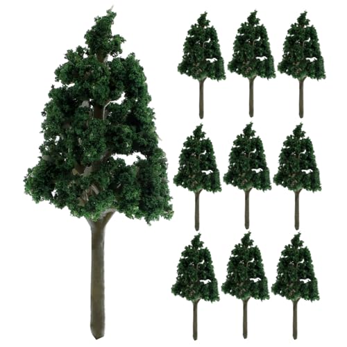 TOBBOMEY 10 Stück Modelllandschaftssimulation Pflanzenmodell Pflanzenmodell Ornament Mini Szenenlayoutmodell Kunststoffbaummodell Mikrolandschaftshandwerk Zugmodellbäume Landschaft DIY TOBBOMEY 10 Stück Modelllandschaftssimulation Pflanzenmodell Pflanzenmodell Ornament Mini Szenenlayoutmodell Kunststoffbaummodell Mikrolandschaftshandwerk Zugmodellbäume Landschaft DIY von TOBBOMEY