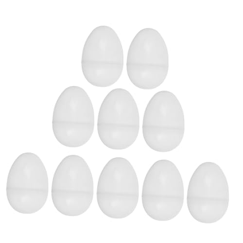 TOBBOMEY 10 Stück Ostereier durchsichtiges aus Plastik Plastikeier befüllbar behandeln Ostereibehälter Osterbonbonboxen Osterjagd-Ei -Verzierung Transparent TOBBOMEY 10 Stück Ostereier durchsichtiges aus Plastik Plastikeier befüllbar behandeln Ostereibehälter Osterbonbonboxen Osterjagd-Ei -Verzierung Transparent von TOBBOMEY