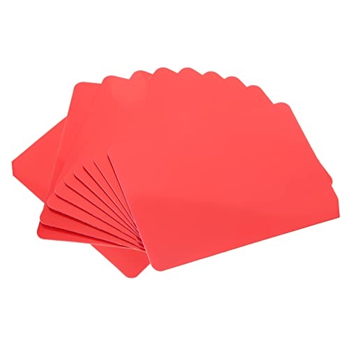TOBBOMEY 10 Stücke Poker Karte Poker Spender Rot Poker Cut Karten Für Spiel Liefert von TOBBOMEY