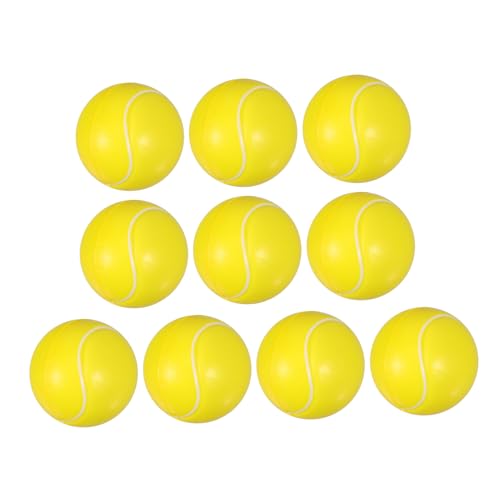 TOBBOMEY 10 Stück Stressbälle Mini Tennis Squeeze Bälle aus Weichem für Stressabbau für Teenager und Mitgebsel bei Geburtstagsfeiern und Valentinstag TOBBOMEY 10 Stück Stressbälle Mini Tennis Squeeze Bälle aus Weichem für Stressabbau für Teenager und Mitgebsel bei Geburtstagsfeiern und Valentinstag von TOBBOMEY