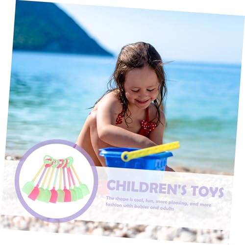 TOBBOMEY 10 Stück Teiliges Strandspielzeug Schaufel aus Robustem Plastik Leichte Sandschaufeln für Sandkasten und Strandspiel Geeignet für Jungen und Mädchen Farblich Zufällige Farbe TOBBOMEY 10 Stück Teiliges Strandspielzeug Schaufel aus Robustem Plastik Leichte Sandschaufeln für Sandkasten und Strandspiel Geeignet für Jungen und Mädchen Farblich Zufällige Farbe von TOBBOMEY