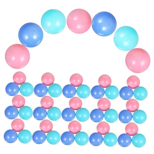 TOBBOMEY Praktische 100 Stück Pe Für Pits Round Ocean Crush Für Jungen Und Mädchen Spielzeit von TOBBOMEY