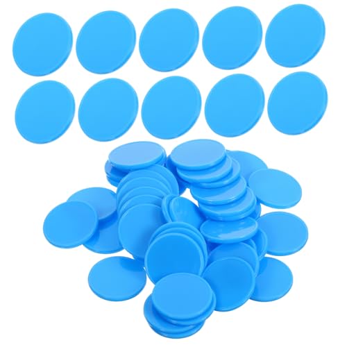 TOBBOMEY 100 Stück Chips für Spiele Leere Spielmarken zur Farberkennung und Mathematischen Übungen für Partys und Lernaktivitäten Material TOBBOMEY 100 Stück Chips für Spiele Leere Spielmarken zur Farberkennung und Mathematischen Übungen für Partys und Lernaktivitäten Material von TOBBOMEY