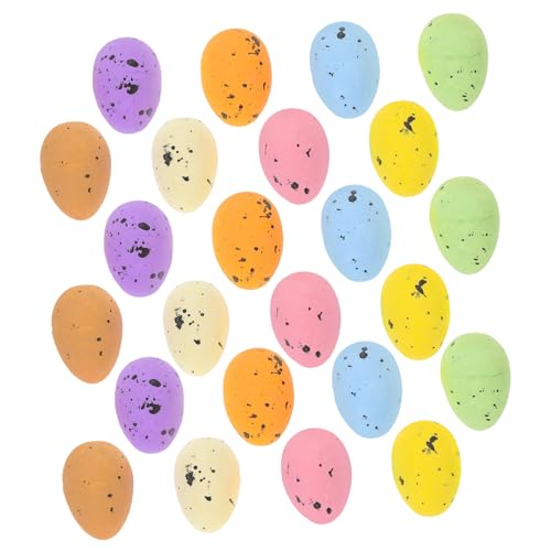 TOBBOMEY 100 Stück Eierdekoration Aus Schaumstoff, Eier Für Osterszenen, Dekoration, Requisiten, Eier, Ornament, Osterei Ornament, DIY Bastelarbeiten, Eierfest, Schmuck, DIY Eier, von TOBBOMEY