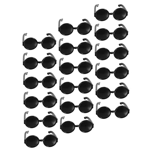 TOBBOMEY 100 Stück Teiliges Miniatur Puppensonnenbrillen Stilvolle Dekorative Brillenaccessoires für Puppenhaus Vielseitige Mini Brillen Props für Puppenkostüme und Fotografie TOBBOMEY 100 Stück Teiliges Miniatur Puppensonnenbrillen Stilvolle Dekorative Brillenaccessoires für Puppenhaus Vielseitige Mini Brillen Props für Puppenkostüme und Fotografie von TOBBOMEY