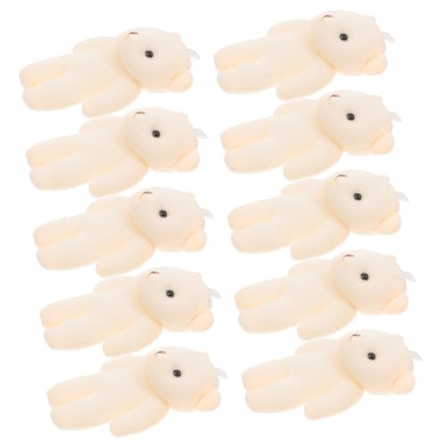 TOBBOMEY 10Stücke Kleine Bärenpuppen für Ausgestopfte Bärenspielzeuge Niedliche Bärenornamente für Dekoration für Geburtstagsfeiern und Feiertage TOBBOMEY 10Stücke Kleine Bärenpuppen für Ausgestopfte Bärenspielzeuge Niedliche Bärenornamente für Dekoration für Geburtstagsfeiern und Feiertage von TOBBOMEY