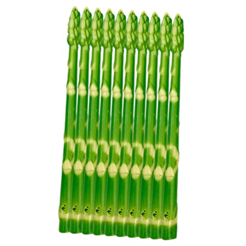 TOBBOMEY 10st Küchensimulation Spargel Schaufenster Spargel Ornament Spargel-Modell Spargel-Display-Requisiten Gefälschte Spargelstütze Künstlicher Spargel Spargel-Foto-Requisite PVC Green TOBBOMEY 10st Küchensimulation Spargel Schaufenster Spargel Ornament Spargel-Modell Spargel-Display-Requisiten Gefälschte Spargelstütze Künstlicher Spargel Spargel-Foto-Requisite PVC Green von TOBBOMEY