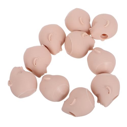 TOBBOMEY Make-up-Puppenkopf-Set aus Kunststoff 10-teilig für die Ausbildung zum Basteln und zur Kosmetik mit glatter Oberfläche TOBBOMEY Make-up-Puppenkopf-Set aus Kunststoff 10-teilig für die Ausbildung zum Basteln und zur Kosmetik mit glatter Oberfläche von TOBBOMEY