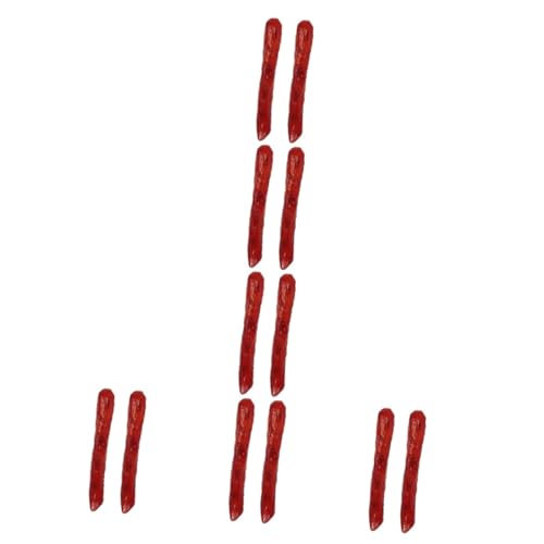 TOBBOMEY 12 STK küchendekoration schuldeko wohnungsdeko hausdeko wohnraumdeko gefälschtes Essen gefälschte Würste Simulation Hot Dog Hot Dogs lebensechtes Lebensmittelmodell Food-Modell PVC TOBBOMEY 12 STK küchendekoration schuldeko wohnungsdeko hausdeko wohnraumdeko gefälschtes Essen gefälschte Würste Simulation Hot Dog Hot Dogs lebensechtes Lebensmittelmodell Food-Modell PVC von TOBBOMEY