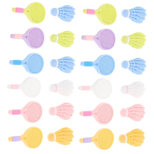 TOBBOMEY 12 Sätze Sportliche Dekoration für Puppenhaus DIY Bastelpartys Fotorequisiten und Kinderzimmer Accessoires von TOBBOMEY