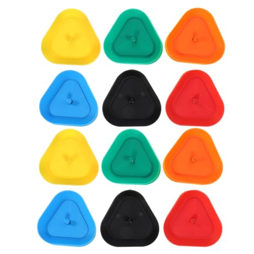 TOBBOMEY Dreieckiger Kartenhalter für Poker 12 Stück Spielkartenhalter für Erwachsene Jungen und Mädchen Benötigtes Weihnachtsspielzubehör TOBBOMEY Dreieckiger Kartenhalter für Poker 12 Stück Spielkartenhalter für Erwachsene Jungen und Mädchen Benötigtes Weihnachtsspielzubehör von TOBBOMEY