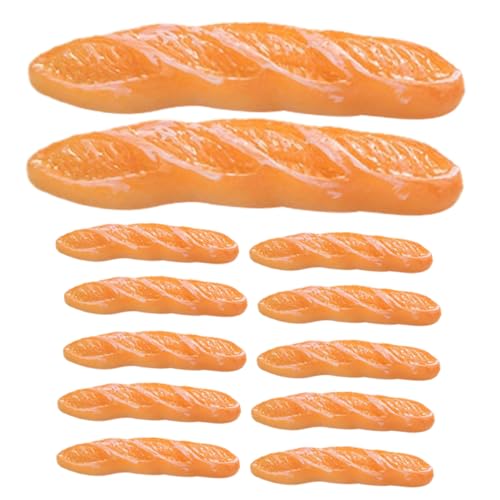 TOBBOMEY 12 Stück Imitation Langes Baguette Mini Lebensmittel Mini DIY Puppenhaus Lebensmittelmodell DIY Simulierte Requisite Winziges Lebensmittel Mini Brot Mini Szene Layout Requisite TOBBOMEY 12 Stück Imitation Langes Baguette Mini Lebensmittel Mini DIY Puppenhaus Lebensmittelmodell DIY Simulierte Requisite Winziges Lebensmittel Mini Brot Mini Szene Layout Requisite von TOBBOMEY
