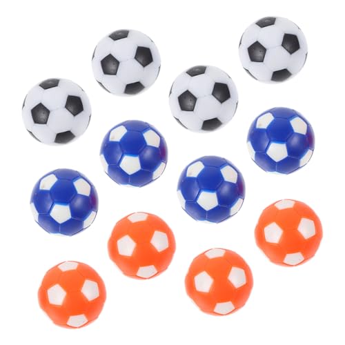 TOBBOMEY 12 Stück Mini Tischfußballmaschine, Tischfußball Spielbälle, Tischspielzubehör, Desktop Fußballzubehör, Austauschbare Tischfußballbälle, Tischfußball Ersatz, Tischfußball Zubehör TOBBOMEY 12 Stück Mini Tischfußballmaschine, Tischfußball Spielbälle, Tischspielzubehör, Desktop Fußballzubehör, Austauschbare Tischfußballbälle, Tischfußball Ersatz, Tischfußball Zubehör von TOBBOMEY