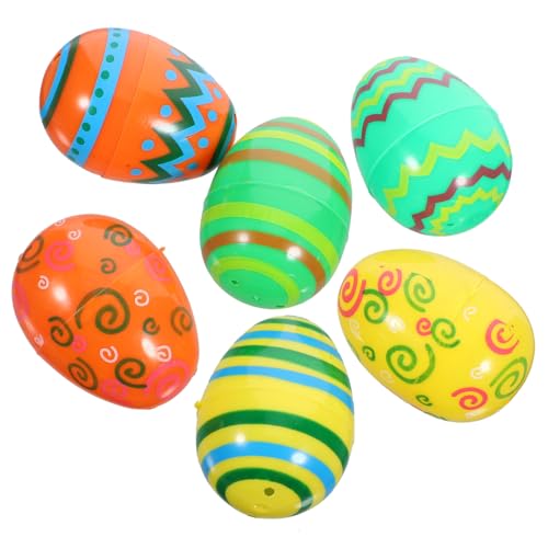 TOBBOMEY 12 Stück Osterei Spielzeug, Befüllbare Eierform, Kugel, Osterparty Dekoration, Osterdeko, Eier, Verpackungsboxen, Osterparty , Bunte Ostereier, Befüllbare Süßigkeitenboxen, TOBBOMEY 12 Stück Osterei Spielzeug, Befüllbare Eierform, Kugel, Osterparty Dekoration, Osterdeko, Eier, Verpackungsboxen, Osterparty , Bunte Ostereier, Befüllbare Süßigkeitenboxen, von TOBBOMEY
