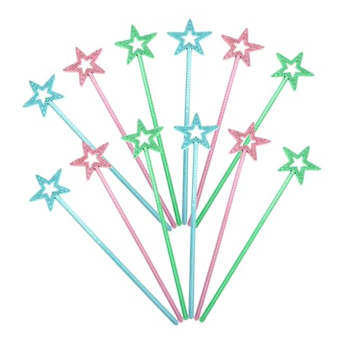 TOBBOMEY 12 Stück Prinzessinnen Accessoires Für Kinder, Zauberstab, Stern, Kinderzauberstab, Prinzessinnen Party Dekorationen, Sternzauberstab, Party Gastgeschenke, Prinzessinnen TOBBOMEY 12 Stück Prinzessinnen Accessoires Für Kinder, Zauberstab, Stern, Kinderzauberstab, Prinzessinnen Party Dekorationen, Sternzauberstab, Party Gastgeschenke, Prinzessinnen von TOBBOMEY