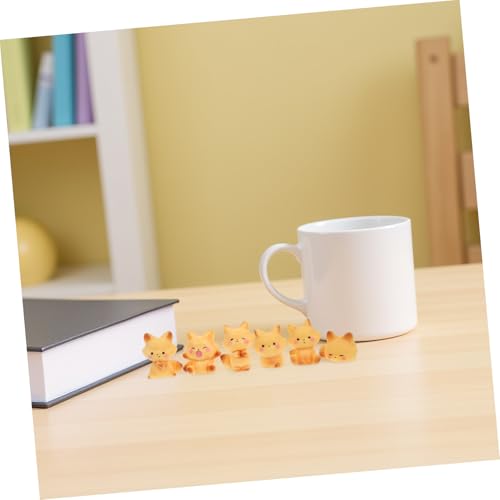 TOBBOMEY 12 Stück Teiliges Kleine Fuchs Resinfiguren Langlebige Miniatur Tierornamente für Feengärten Terrarien und Sukkulenten Dekoration Vielseitig Platzierbare Dekoaccessoires für TOBBOMEY 12 Stück Teiliges Kleine Fuchs Resinfiguren Langlebige Miniatur Tierornamente für Feengärten Terrarien und Sukkulenten Dekoration Vielseitig Platzierbare Dekoaccessoires für von TOBBOMEY