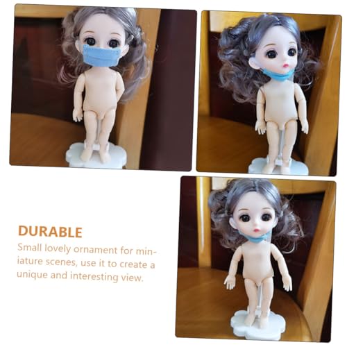 TOBBOMEY 12 Stück Teiliges Mini Puppenmasken aus Hochwertigem Stoff Realistische Miniatur Gesichtsmasken für Puppen Hautfreundlich und Langlebig Zubehör zum Ankleiden von Spielzeugpuppen TOBBOMEY 12 Stück Teiliges Mini Puppenmasken aus Hochwertigem Stoff Realistische Miniatur Gesichtsmasken für Puppen Hautfreundlich und Langlebig Zubehör zum Ankleiden von Spielzeugpuppen von TOBBOMEY