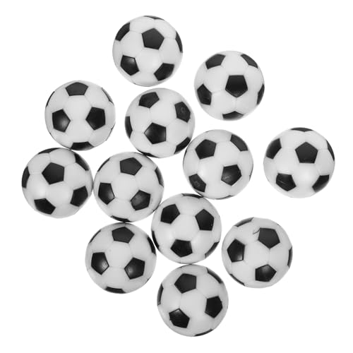 TOBBOMEY 12 Stück Teiliges Mini Umweltfreundliche Tischfußball Ersatzbälle aus Resin Kunststoff Kickerbälle für Standard tischkicker Klassisch Langlebig und Spielverbessernd TOBBOMEY 12 Stück Teiliges Mini Umweltfreundliche Tischfußball Ersatzbälle aus Resin Kunststoff Kickerbälle für Standard tischkicker Klassisch Langlebig und Spielverbessernd von TOBBOMEY