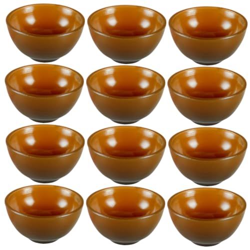 TOBBOMEY 12 Stück Teiliges Miniatur Schüssel aus Kunststoff Realistische Miniatur Schalen für Puppenhaus Dekoration Sichere Geschirr Zubehör für Mini Haus Szenen TOBBOMEY 12 Stück Teiliges Miniatur Schüssel aus Kunststoff Realistische Miniatur Schalen für Puppenhaus Dekoration Sichere Geschirr Zubehör für Mini Haus Szenen von TOBBOMEY