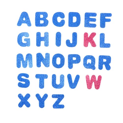 TOBBOMEY 130 Stück Teiliges Selbstklebender Glitzer Buchstaben Aufkleber aus Vliesstoff EVA Bunte Dekorative Buchstaben Patches für DIY Bastelprojekte Kreativität Fördern Vielseitig TOBBOMEY 130 Stück Teiliges Selbstklebender Glitzer Buchstaben Aufkleber aus Vliesstoff EVA Bunte Dekorative Buchstaben Patches für DIY Bastelprojekte Kreativität Fördern Vielseitig von TOBBOMEY