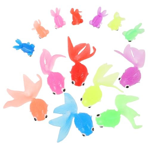 TOBBOMEY 14 Stück Modell Aus Weichem Kunststoff, Schwimmende Spielzeuge, Badespielzeug, Kinder Badefisch Spielzeug, Kleinkind Spielzeug, Spielzeug, Buntes Aquarium Spielzeug, TOBBOMEY 14 Stück Modell Aus Weichem Kunststoff, Schwimmende Spielzeuge, Badespielzeug, Kinder Badefisch Spielzeug, Kleinkind Spielzeug, Spielzeug, Buntes Aquarium Spielzeug, von TOBBOMEY